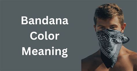 black bandana meaning lgbt|are black bandanas safe.